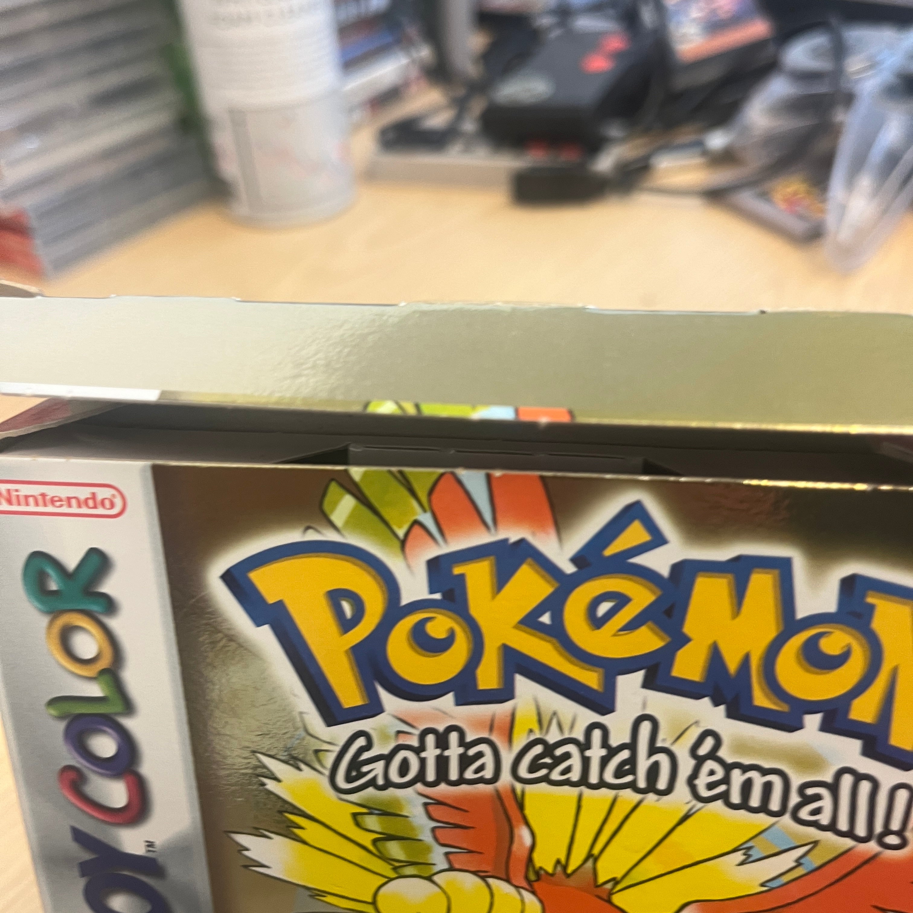 Pokemon Gold Nintendo Game Boy color game Boxed Pokemon Gold Nintendo Game Boy color game Boxed